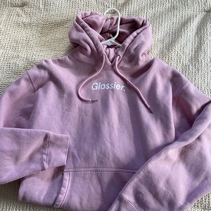 Pale Pink Glossier Hoodie
